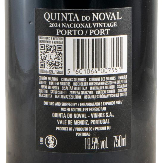 2024 Noval Vintage Nacional Porto