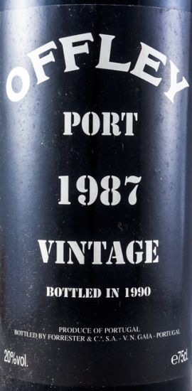 1987 Offley Vintage Port