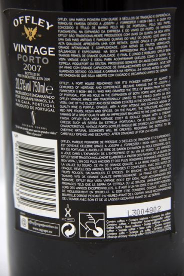 2007 Offley Boa Vista Vintage Porto