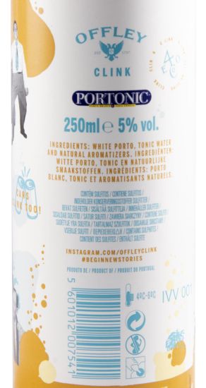 Portonic Offley Clink White Port 25cl