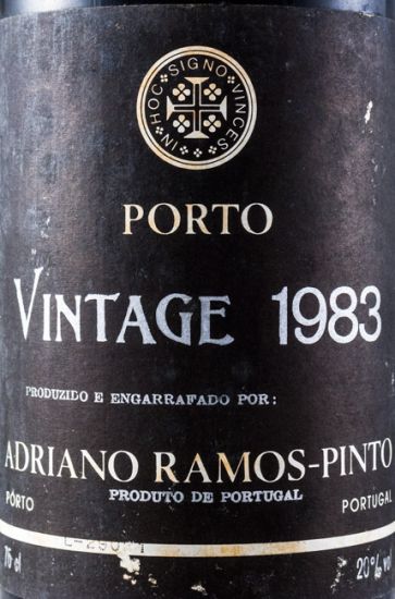 1983 Ramos Pinto Vintage Porto