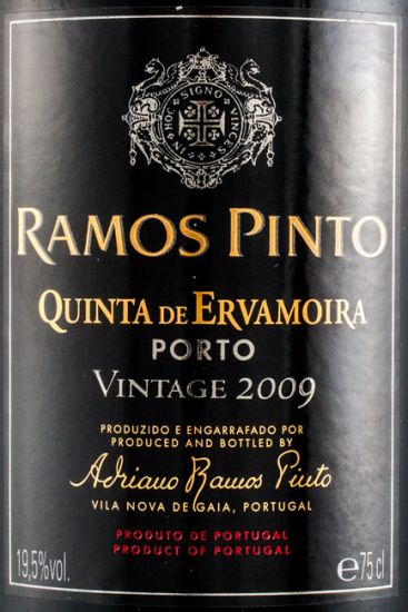 2009 Ramos Pinto Quinta de Ervamoira Vintage Porto