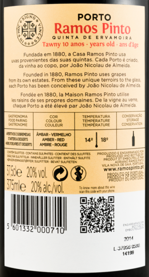 Ramos Pinto Quinta de Ervamoira 10 anos Porto 37,5cl
