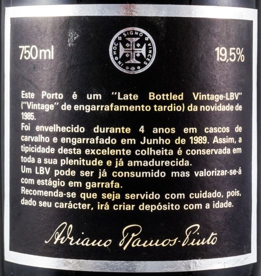 1985 Ramos Pinto LBV Porto