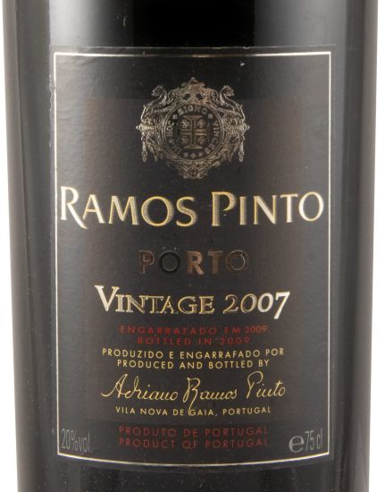 2007 Ramos Pinto Vintage Porto