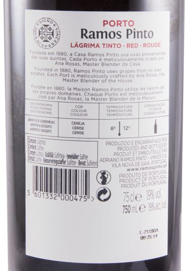 Ramos Pinto Lágrima Tinto Port