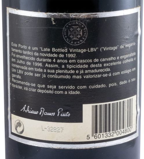 1992 Ramos Pinto Traditional LBV Porto