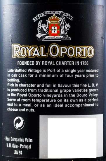1994 Real Companhia Velha Royal Oporto LBV Porto
