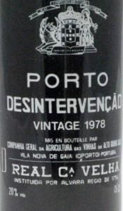 1978 Real Companhia Velha Vintage Desintervenção Porto