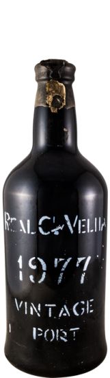 1977 Real Companhia Velha Vintage Porto (garrafa pirogravada)