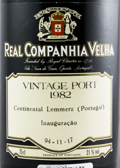 1982 Real Companhia Velha Vintage Port