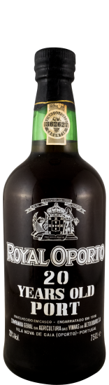 Real Companhia Velha 20 anos Porto (garrafa pirogravada)