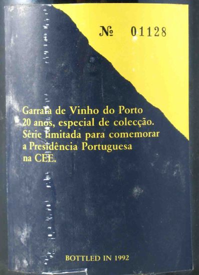 Real Companhia Velha Comemoração Presidência Europeia Port