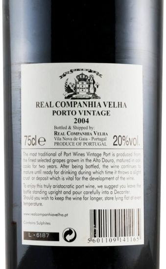 2004 Real Companhia Velha Vintage Porto