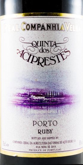 Real Companhia Velha Quinta dos Aciprestes Ruby Porto