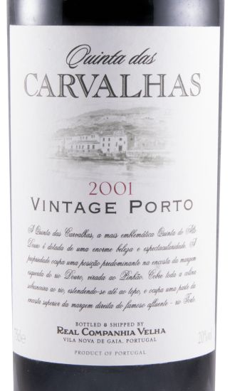 2001 Quinta das Carvalhas Vintage Porto