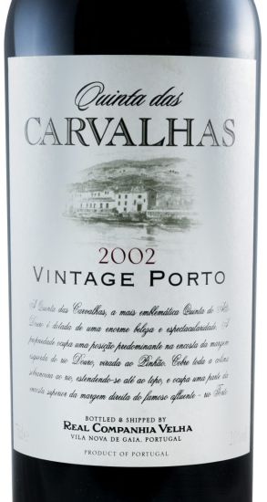 2002 Quinta das Carvalhas Vintage Porto