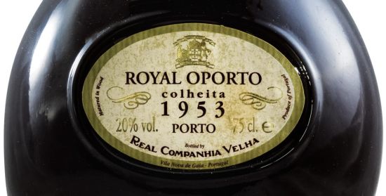 1953 Real Companhia Velha Colheita Decanter Porto