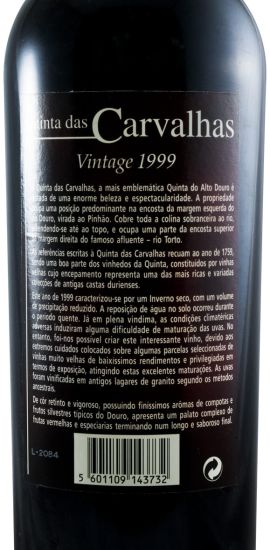 1999 Quinta das Carvalhas Vintage Porto