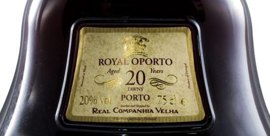 Real Companhia Velha Royal Oport 20 years Port w/Glasses