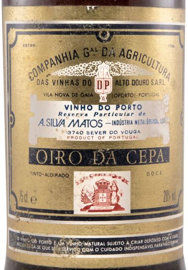 Real Companhia Velha Oiro da Cepa Reserva Particular A. Silva Matos Porto
