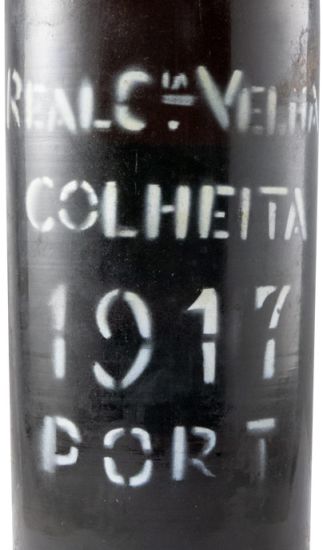 1917 Real Companhia Velha Colheita Port (laser-engraved bottle)