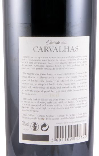 2007 Quinta das Carvalhas Vintage Porto