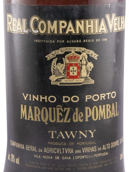 Real Companhia Velha Marquêz de Pombal Port (black label)