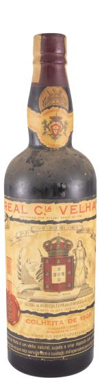 1908 Real Companhia Velha Colheita Port (paper label)
