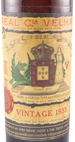 1933 Real Companhia Velha Vintage Port