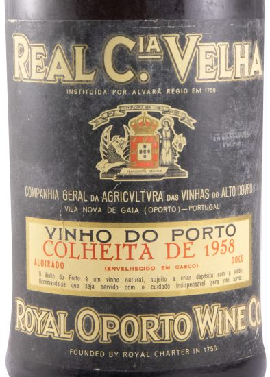 1958 Real Companhia Velha Colheita Port