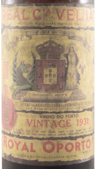 1931 Real Companhia Velha Vintage Porto