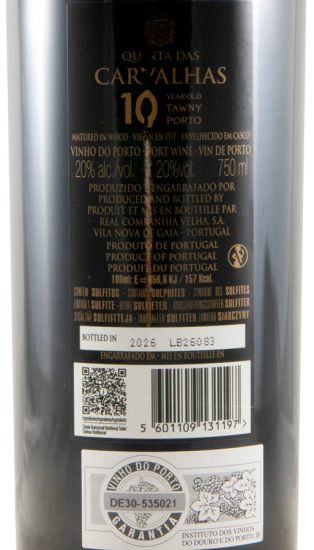 Quinta das Carvalhas 10 years Port