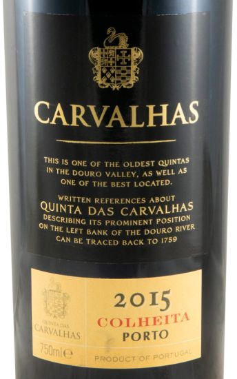 2015 Quinta das Carvalhas Colheita Porto
