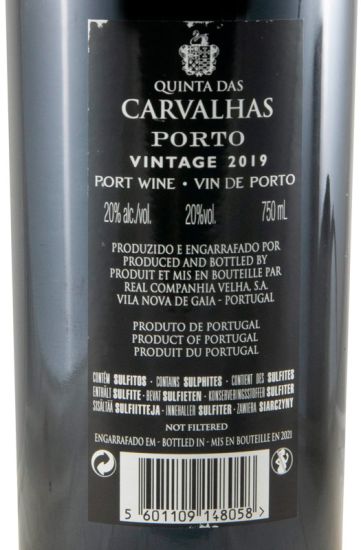 2019 Quinta das Carvalhas Vintage Porto