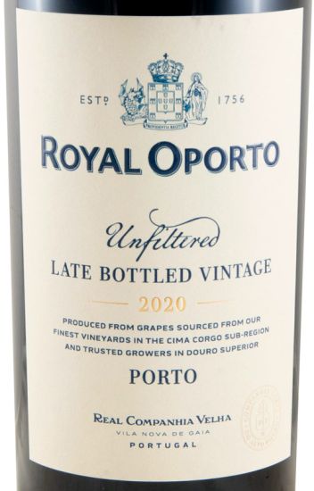 2020 Real Companhia Velha Royal Oporto LBV Unfiltered Porto