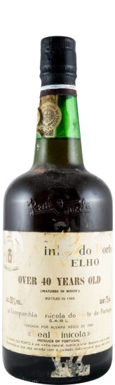 Real Vinícola 40 years Port (yellow label)