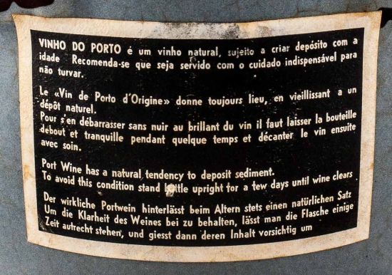 Real Vinícola Serões Porto (garrafa cinzenta)