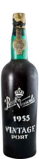 1955 Real Vinícola Vintage Port (laser-engraved bottle)