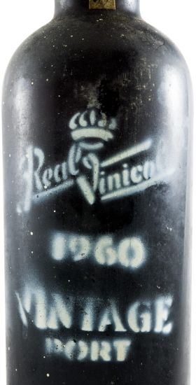 1960 Real Vinícola Vintage Port (laser-engraved bottle)