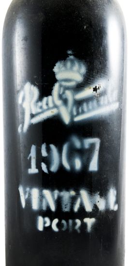 1967 Real Vinícola Vintage Port (laser-engraved bottle)