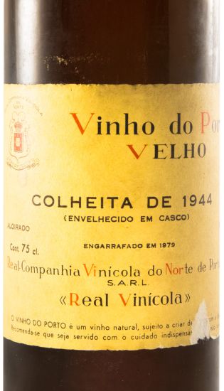 1944 Real Vinícola Colheita Port (slender bottle)