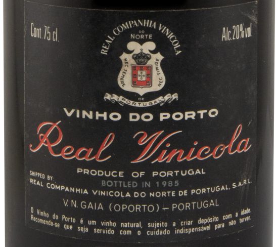 Real Vinícola 20 years Port