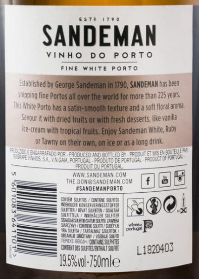 Sandeman Fine White Porto