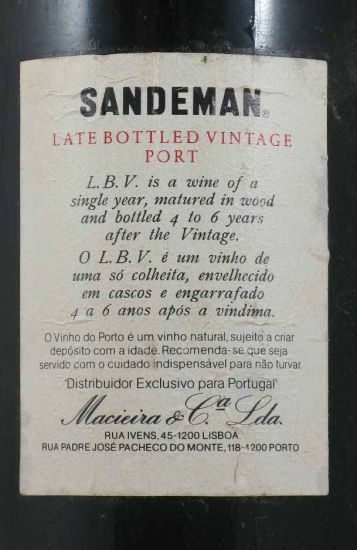 1979 Sandeman LBV Port