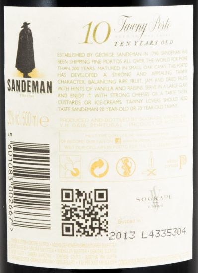 Pack Sandeman Century Of Tawny Port (10, 20, 30 e 40 years)