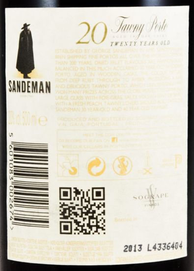 Pack Sandeman Century Of Tawny Port (10, 20, 30 e 40 years)
