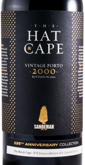 2000 Colecção Sandeman 225 Anos Vintage Porto 6x75cl