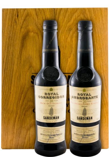 Pack Sandeman Old Rare Sherry Collection 20 years 50cl