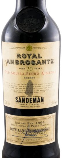 Pack Sandeman Old Rare Sherry Collection 20 years 50cl